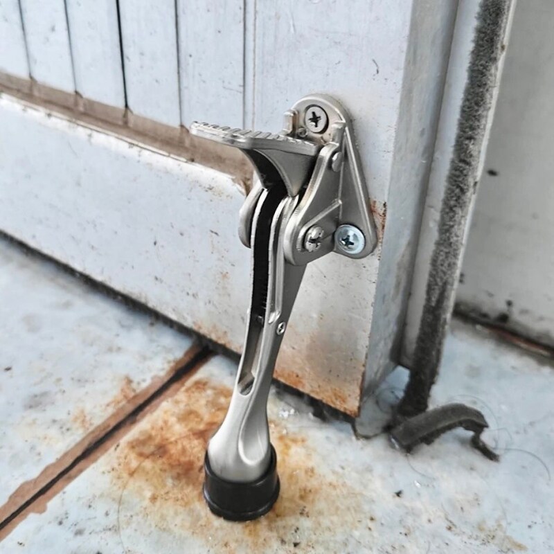 固定止摆器橡胶顶门器门阻门碰门顶马蹄防风阻门器脚踩式随意停