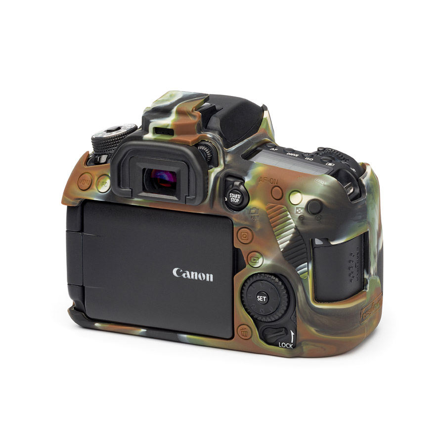 EasyCover Hà Lan kỳ diệu bìa lá chắn silicone máy ảnh 80D Canon / Canon các tay áo bảo vệ cơ thể vỏ bảo vệ máy ảnh kỹ thuật số phụ kiện nhiếp ảnh túi boot cao su bảo vệ EOS 80D SLR - Phụ kiện máy ảnh DSLR / đơn chân máy ảnh sony