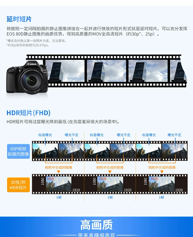 [Brand new] Canon / Canon EOS 80D SLR EF-S 18-200 kit ống kính du lịch gia đình ở cấp độ cao Máy ảnh kỹ thuật số tự chụp ảnh đẹp chuyên nghiệp chụp ảnh DSLR - SLR kỹ thuật số chuyên nghiệp