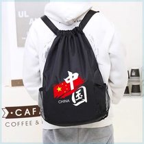 Basketball Pocket Training Backpack Sport Double Shoulder Students Large Capacity Football New Custom Drawing Rope Cashier Bag