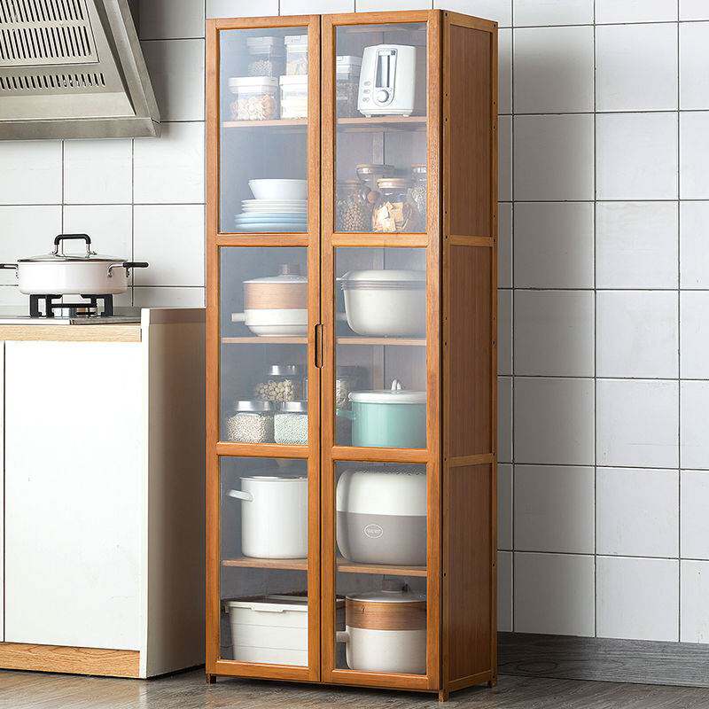 Japanese-style dining cabinet small size kitchen shelf storage cabinet living room against the wall home small apartment tea wine cabinet