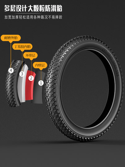 Внутренние и внешние шины для детских велосипедов, шины для горных велосипедов 12/14/16/18/ 20inch X2.125/2.4, аксессуары для детских велосипедов