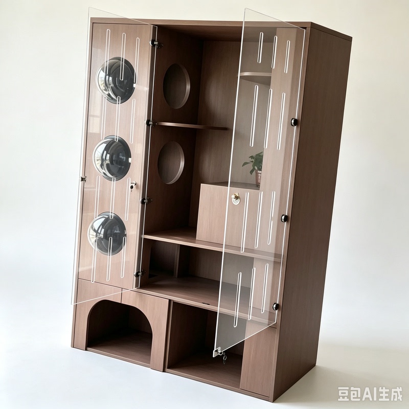 Acrylic Pet Door Cabinet Door with Ventilation Holes and Lock, Can Be Customized According to Drawings for Cat Villa Doors and Dog Cabinet Doors Acrylic Pet Door Cabinet Door with Ventilation Holes and Lock, Can Be Customized According to Drawings for Cat Villa Doors and Dog Cabinet Doors