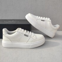 Prada Prada 22 new sports casual shoes mens shoes lacing low help classic 100 hitch minimalist base floor shoes