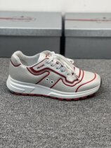 Prada Prada Mens Shoes Casual Shoes Splicing Flat Bottom Sneakers Running Shoes Board Shoes