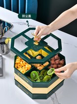 Zero food swing set on the tea table on the New Years living room tea table Home 2021 New melon and fruit pan delicately high-end candy box