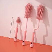 2023 New Multicolor Silicone Baby Bottle Brush Child Special