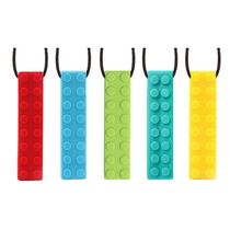 10pcs Baby teether Sensory chewable pendant necklace Kids Si