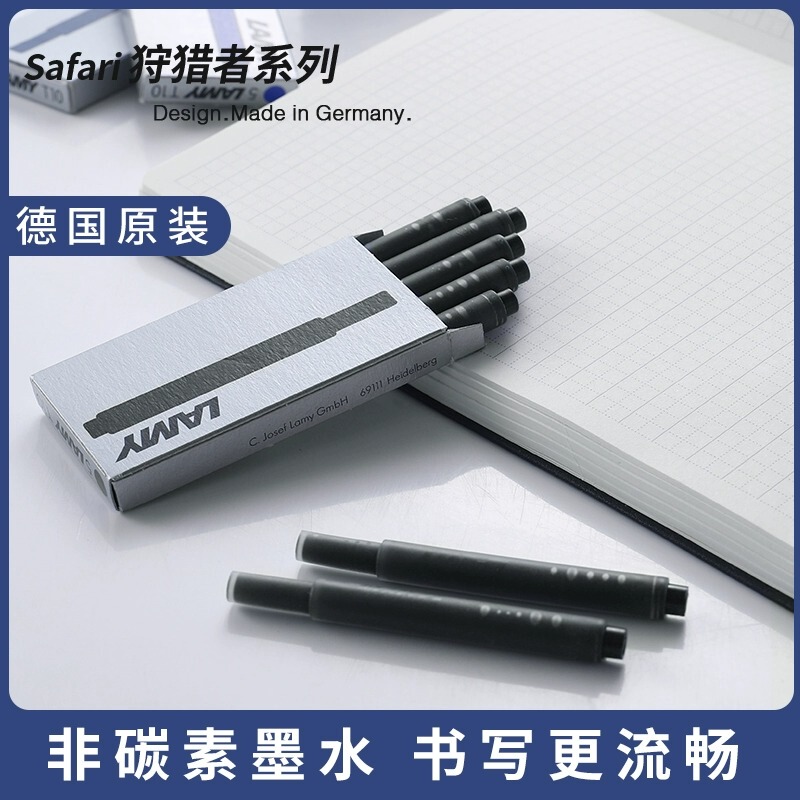 German Original Lamy Ink Cartridges, Lingmei Fountain Pen Non-Carbon Ink Refills, Disposable Refills T10, Non-Clogging German Original Lamy Ink Cartridges, Lingmei Fountain Pen Non-Carbon Ink Refills, Disposable Refills T10, Non-Clogging