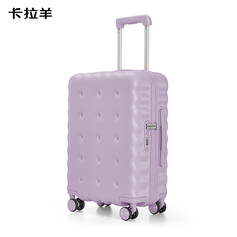 卡拉羊行李箱拉杆箱女20寸手提登机箱24寸旅行箱大容量新款皮箱男