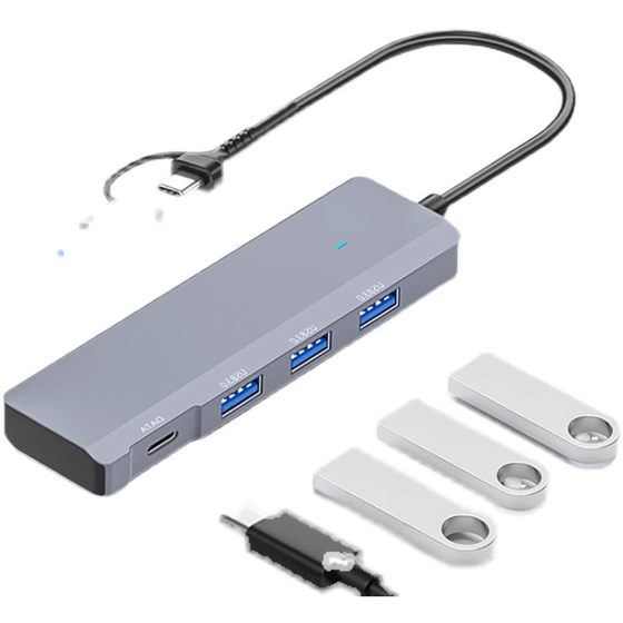 USB3.0 익스텐더 노트북 유형-c 도킹 스테이션 멀티 소켓 도킹 스테이션 확장기 세트 스플리터 다기능 컴퓨터 U 디스크 자동차 변환 인터페이스 허브 전송 카드 리더 카메라 SD