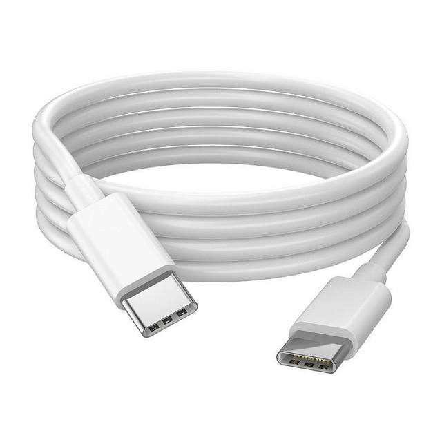 Dual Type-C Data Cable, Double-Ended Pd Fast Charging, C to C Interface, Suitable for Xiaomi, Huawei, Honor, Samsung Charging Cable, Flash Charging, Dual Male-To-Male, Apple Laptop, Two-Way Type-C
