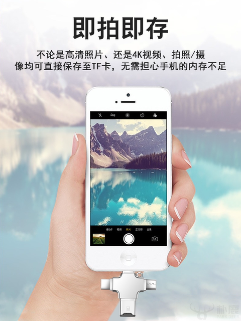 High-Speed 3.0 Dual-Use Card Reader for Mobile Phones and Computers, Type-C Android Otg Mini, Suitable for Apple Computers, Huawei, Xiaomi, Tf Card Memory Converter, Microsd Card All-In-One USB Multi-Function