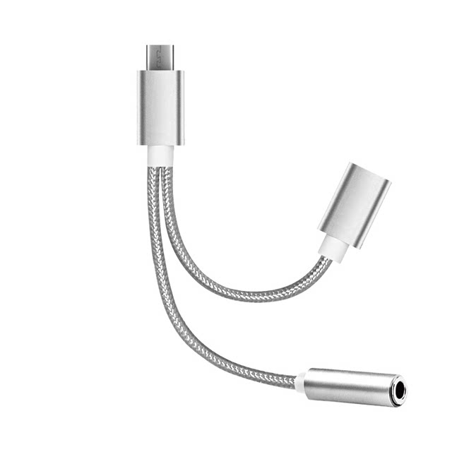 Suitable for Vivo Earphones Type-C Adapter Iqoo7 8Pro Cable Neo5 Mobile Phone X50 X60 Dedicated X70 Converter S10 S9E S7 Universal Iq00 Interface Iqooneo5 Type-C