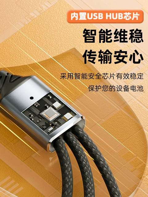 USB 3.0 Multi-Port Splitter, One-To-Three Adapter for Laptops, USB Flash Drive, Mouse, Keyboard Converter, Suitable for Expanding 16 iPhone 15 Phones, Otg Multi-Interface Expander, Docking Station