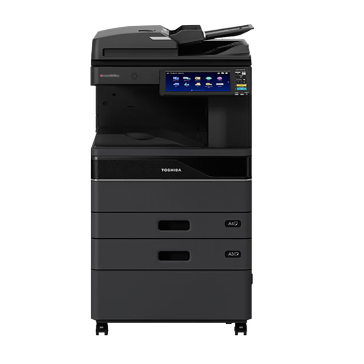 东芝2021AC彩色复印扫描打印机，大型智能多功能一体机，办公新