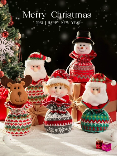 Apple, рождественский детский защитный амулет для пожилых людей, декор, сумка, упаковка, подарок на день рождения