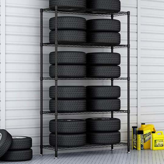 Kitchen storage rack heavy-duty large storage rack simple shelf household display rack warehouse storage rack sundry organization rack