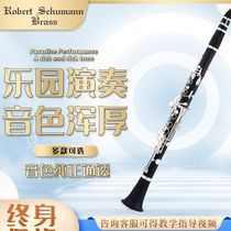 German clarinet 17-key B flat ebony musical instrument for children adults and beginners to play professionally