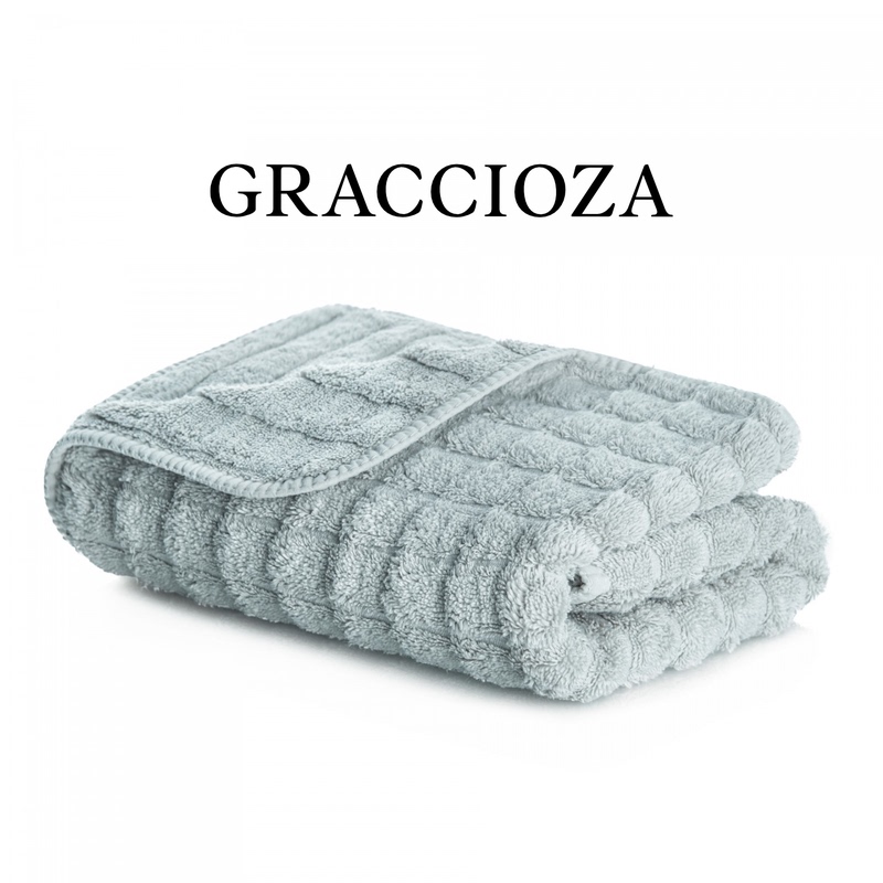 Heaven Sky Bath Towel Graccioza Pure Cotton Thickeneded and Absorbent with Fashionable Design