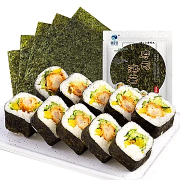 寿司海苔专用特级无破大片10张装紫菜