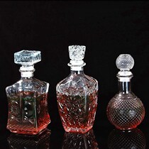 Bubble wine bottle 1 2 3 5 catty ginseng Wine Grape White Wine Bottle Sealed Empty Wine Bottle Glass Small Wine Bottle