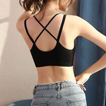 Weight plus large number of beauty wrapped in chest MM steelless ring bras gathering exercise sleep large-code vest female underwear thin