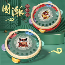 National trend baby hand clapping tambourine Orff 6 months and above newborn baby 0 to 1 year old educational early education toy 1