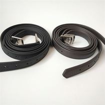 Equestrian supplies stirrup straps quality cowhide super-fiber stirrup straps Q saddle accessories pedal straps stirrup straps leather harness supplies