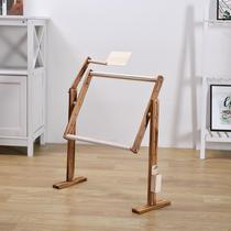 Cross-stitch frame for small bed floor-standing 0 embroidery economical stretcher home Su embroidery frame adjustable 2 baking colors