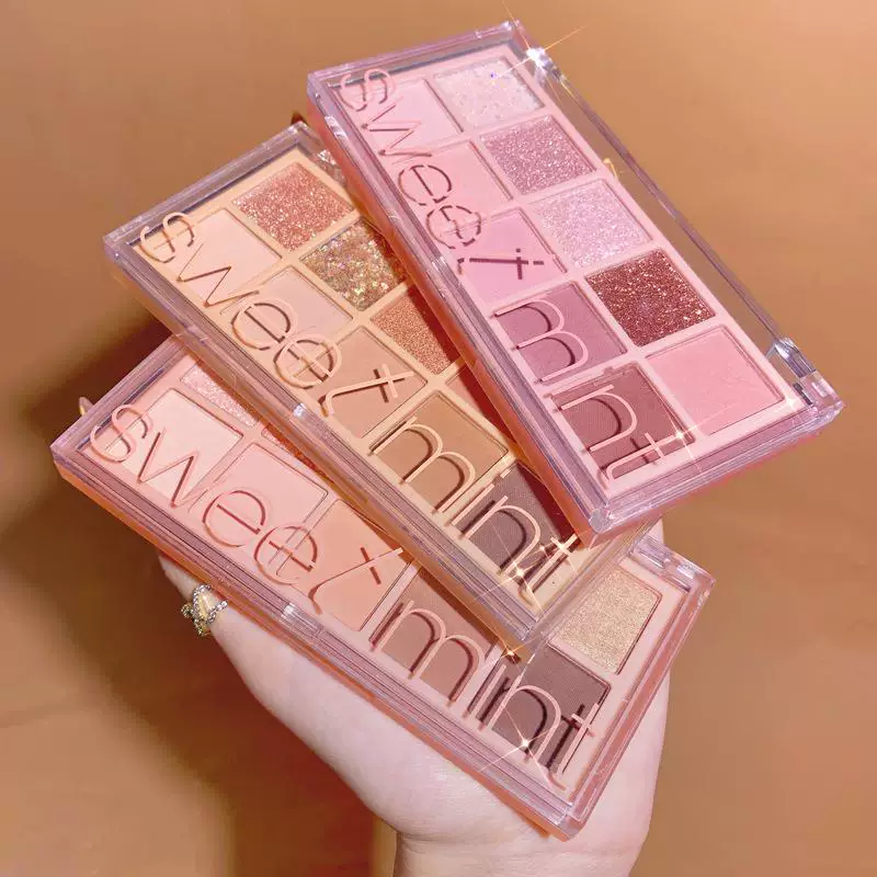 Палетка теней для век Ten-цветов Ten Eye Shadow Plate
