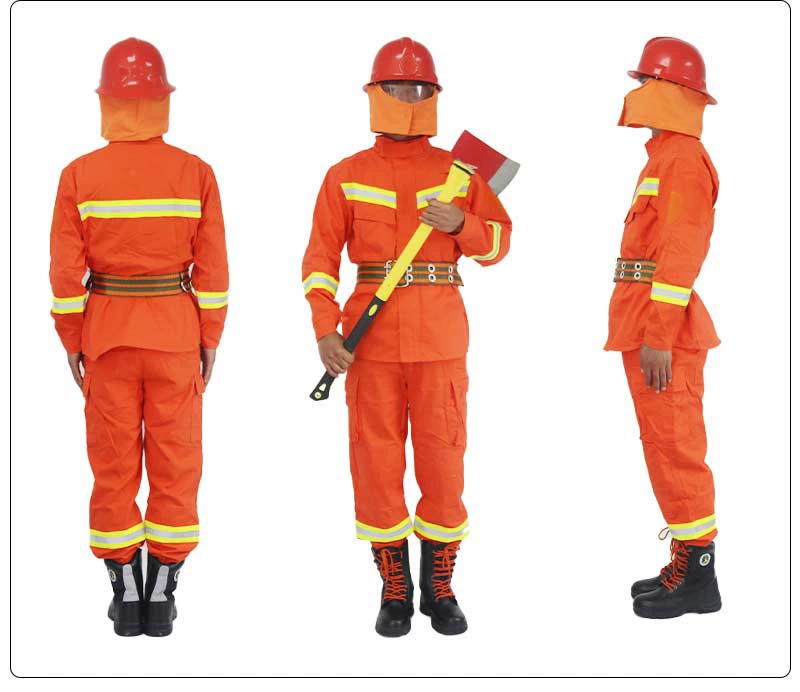 Bộ quần áo chữa cháy Bộ quần áo chữa cháy kiểu 97 Bộ 5 món 02 Quần áo lính cứu hỏa 14 Bộ quần áo cứu hộ khẩn cấp 17 quạt áo bảo hộ