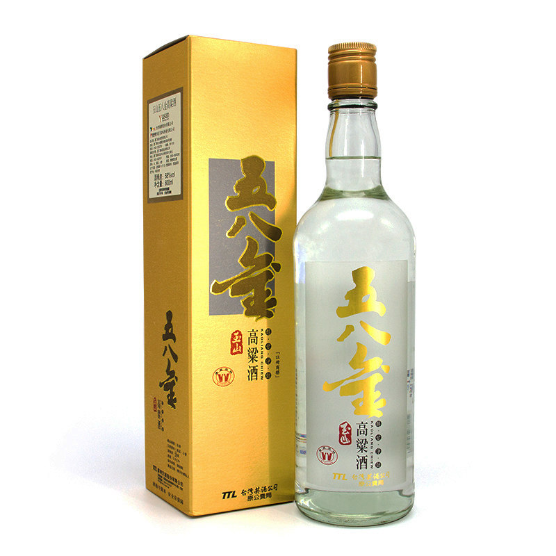 台湾玉山五八金高粱酒58度600ml进口白酒12瓶装礼盒装送礼评价- 淘宝网