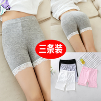 Zebra Lolo girls safety pants middle pants baby anti-running bottoming shorts summer childrens three-point insurance underwear