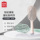 Знаменитый и превосходный продукт MINISO - расческа для детей и женщин, вертикальный костяной гребень с длинной ручкой, массажная расческа, расческа-подушечка с пушистым черепом, портативная расческа для ребер mini 0