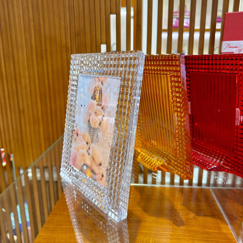 Brilliant Series Photo Frame Transparent Frame Crystal Ornaments Exquisite Home French Crystal Photo Frame