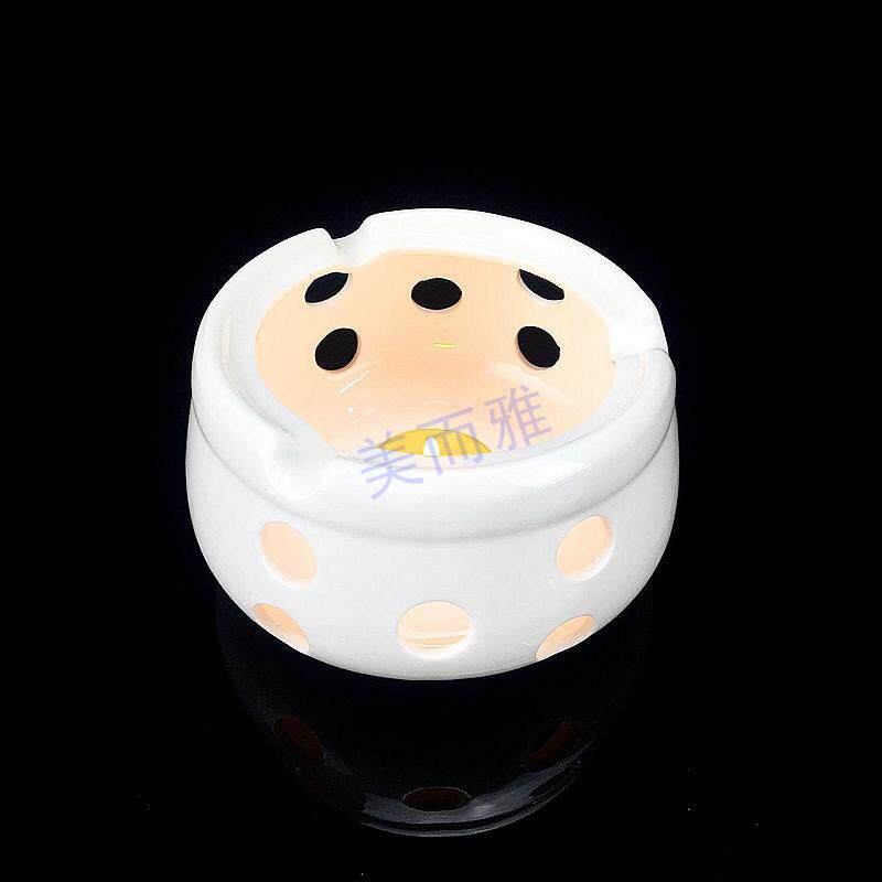 Tea cerebell glass base floor teapot heat base heater candlestick tea candlestick