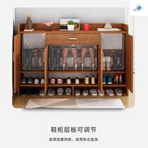 HD-136-0 shoe cabinet Nat doorway large capacity in doorway imitation solid-in-gate cabinet-type simple wood easy storage