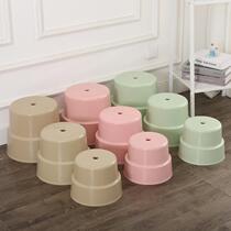 Thickened plastic children a few stool shoes round bucket stool 15977657 tea bathrooms small stool bench for stool for home