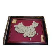 Ying Weilai Shujun Swallow Stone Trilobite Fossil Pine Wood Frame Original Stone 45*56cm
