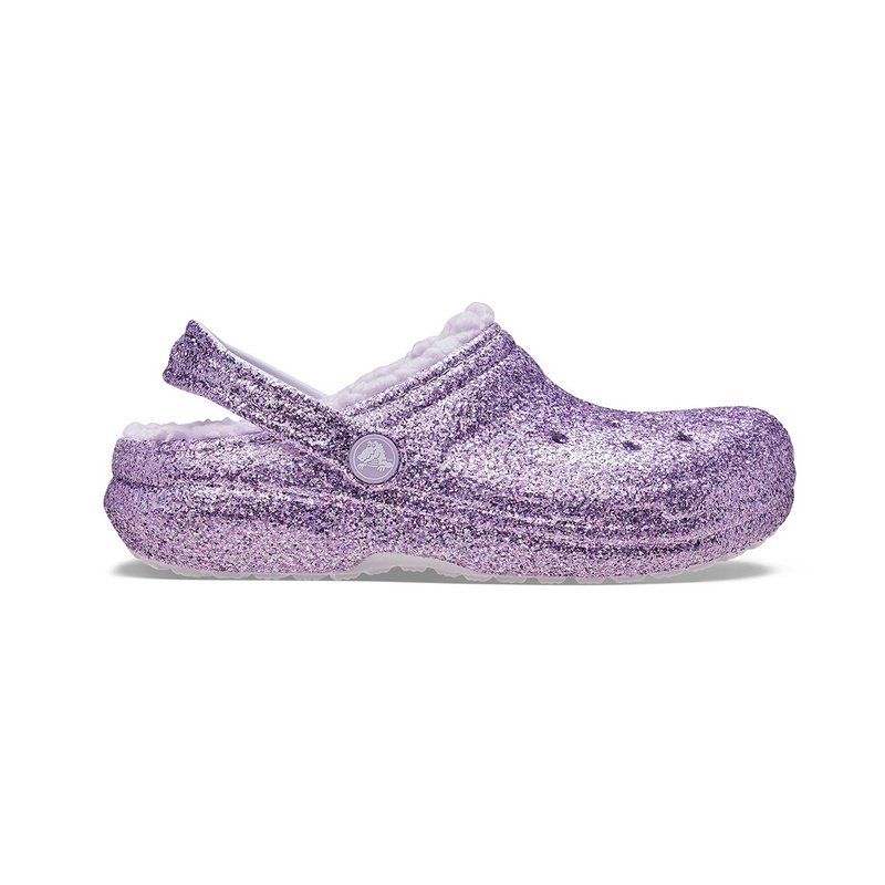 Crocs Crocs Children's Clogs Classic Shiny Warm Cotton Outdoor Casual Beach Slippers Cr212341-5Br Crocs Crocs Children's Clogs Classic Shiny Warm Cotton Outdoor Casual Beach Slippers Cr212341-5Br