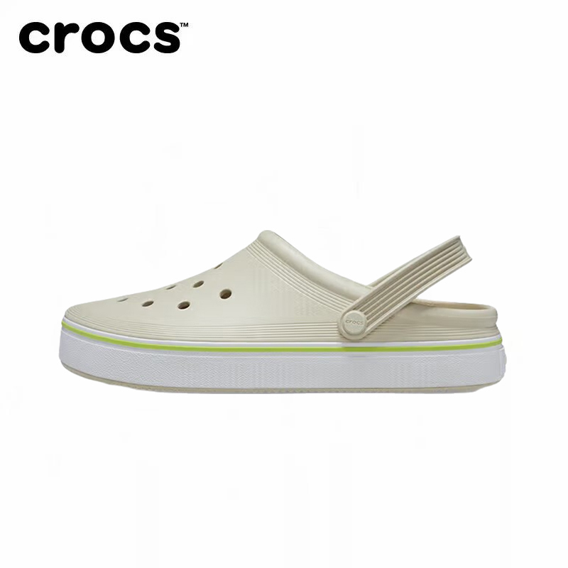Crocs Men's and Women's Shoes, New Autumn Outdoor Sandals, Flat Hole Shoes 208371-2Y2