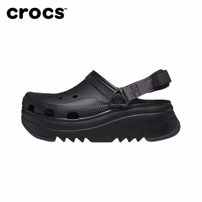 Crocs Men's and Women's Shoes, New Autumn Thick-Soled Sandals, Non-Slip Clogs 208365-001