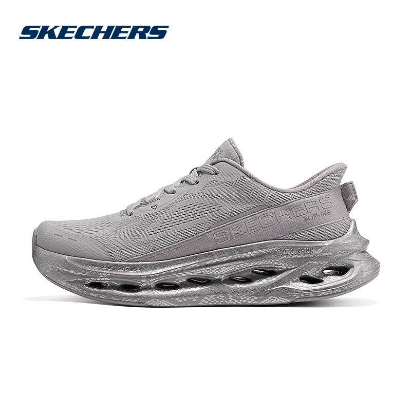Skechers 2026 Summer Women's Lightweight Running Shoes Mesh Breathable Sports Casual Shoes 129413