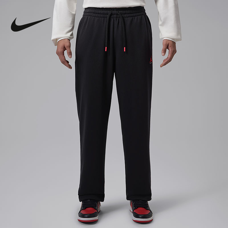 Jordan Nike Sports Pants Simple Classic Basketball Pants Casual Loose Winter New Style Im9206-010 Jordan Nike Sports Pants Simple Classic Basketball Pants Casual Loose Winter New Style Im9206-010