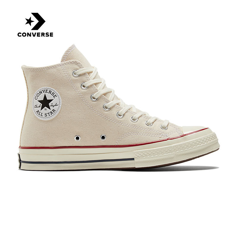 Converse 1970S Classic Off-White Couple's High-Top Casual Canvas Shoes for Men and Women 162053C
