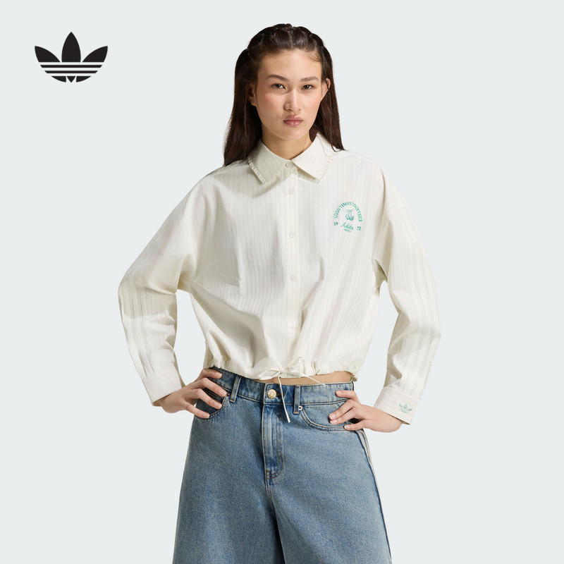 Adidas | (New Product) 2026 Autumn Women's Long-Sleeved Shirt Kx6897 Adidas | (New Product) 2026 Autumn Women's Long-Sleeved Shirt Kx6897