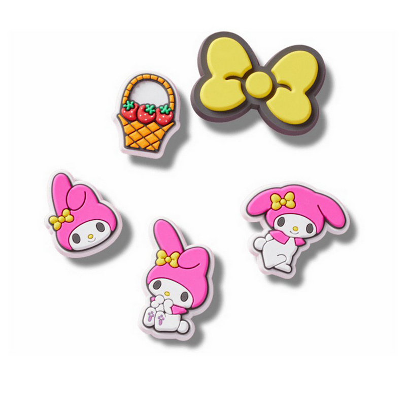 Crocs (Crocs) Unisex Sanrio Five-Piece Accessory Set Cr10015076