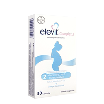 elevit multivitamin active folic acid 2 stage pregnant women dha second stage 13 weeks after 30 tablets German version