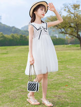 Girls dress for dress and summer clothes 2022 new Summer CUHK Girl girl Ocean Fashion Princess Dresses Long dresses